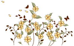 A008734-时尚简约-花纹 花卉