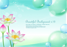 B2297 -时尚简约-花类-荷花