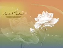 B2154-时尚简约-花类-荷花