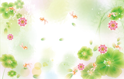 G1489-时尚简约-花类-荷花