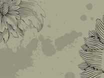 B2189-时尚简约-梦幻背景 花纹 底纹 手绘花卉
