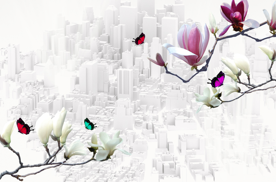 A008999-3D-玉兰花