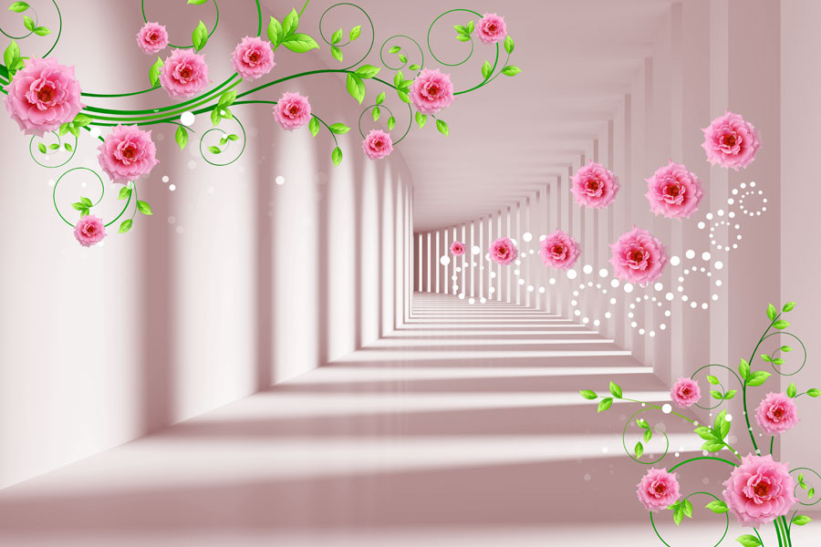 A013335-718-3D-玫瑰花