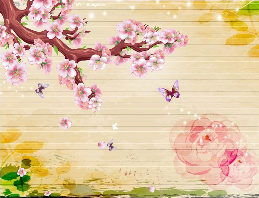 A013340-编号重复  23页-3D-梦幻桃花