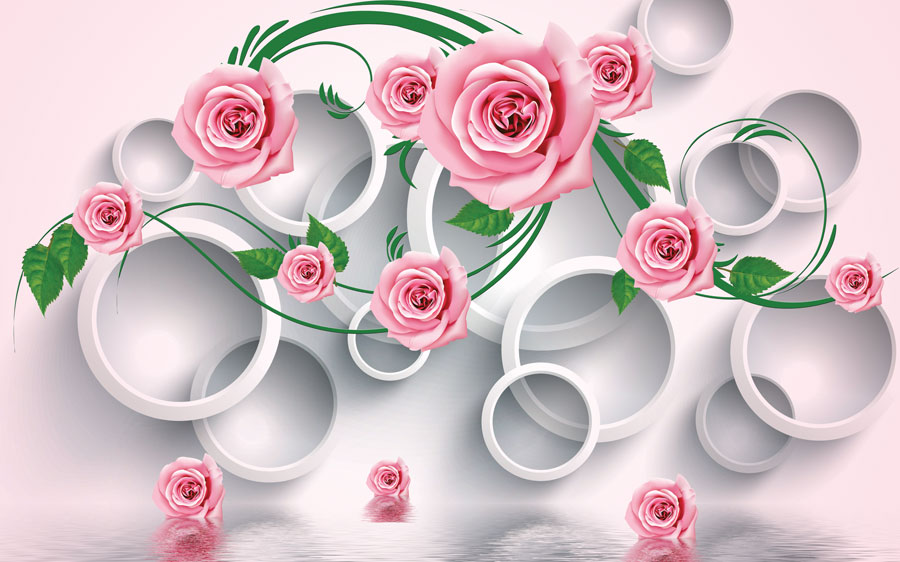 A013380-1019-3D-玫瑰花