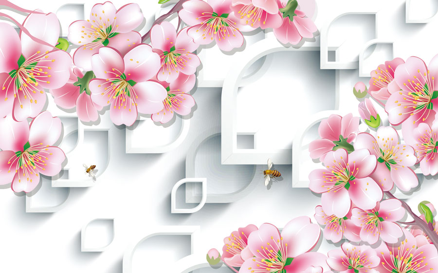 A013381-1024-3D-桃花