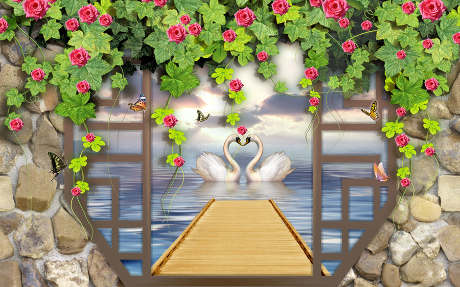 A013388-1068-3D-花藤-