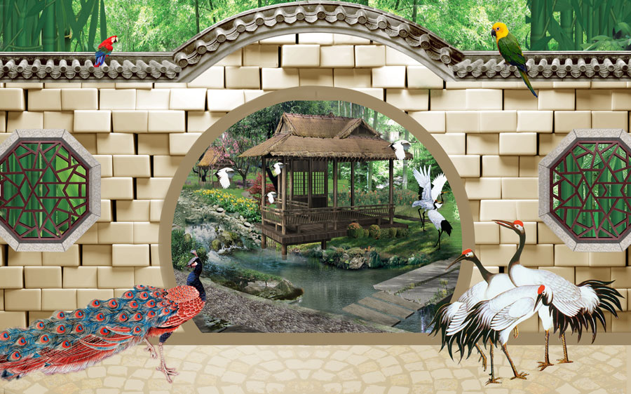 A013398-1091-3D-院外风景