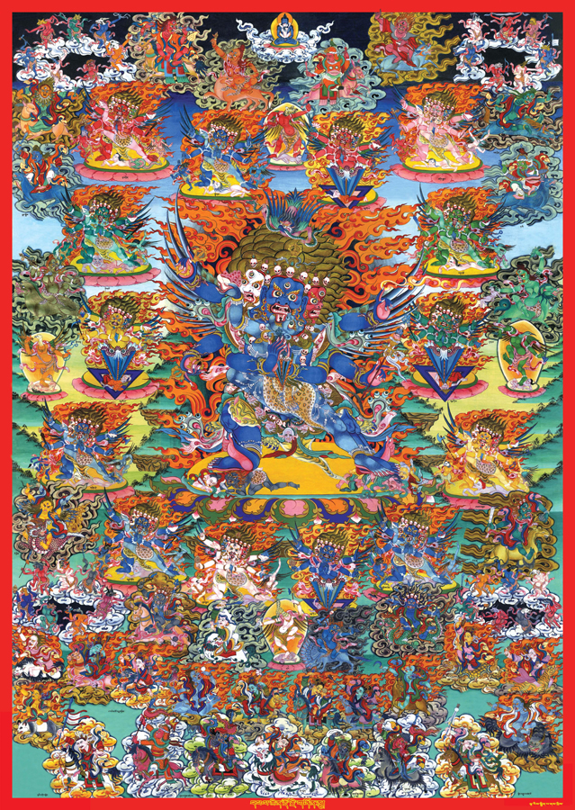 B1858中式-国画 宗教-唐卡
