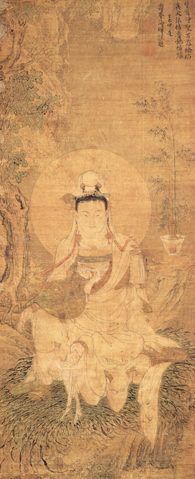 A001577中式风韵-国画宗教-佛教-元或朝鲜高丽时代