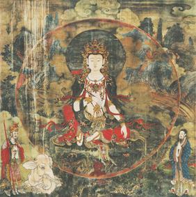 A001594中式风韵-国画宗教-佛教-明 法海寺壁画 佚