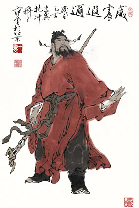 A001627中式风韵-国画宗教-佛教-范征-ok改后