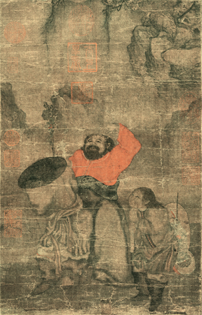 A001648中式风韵-国画宗教- 佛教-罗汉图3