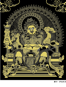 A001678中式风韵-国画宗教-佛教-唐卡-
