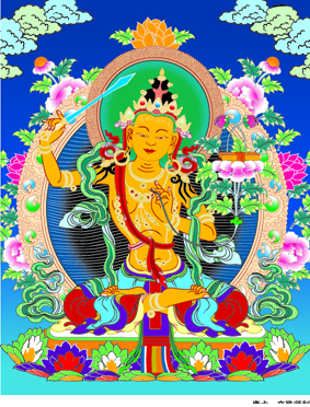 A001680中式风韵-国画宗教-佛教-唐卡-