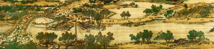 A008824-中式风韵-长卷字画 清院本 清明上河图