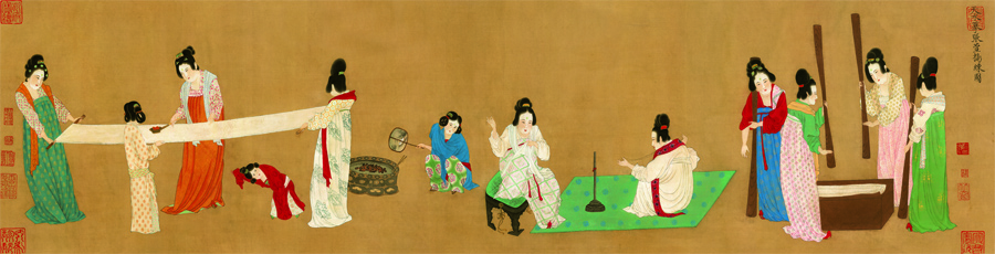 A008832-中式风韵-长卷字画