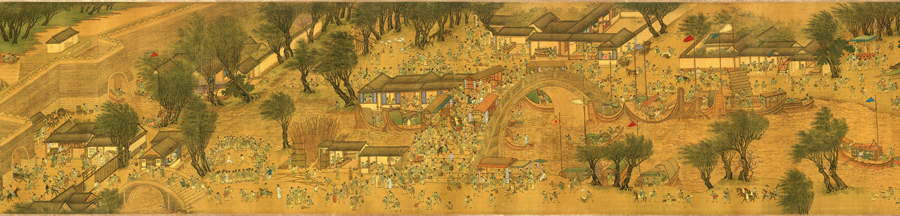 A008859-中式风韵-长卷字画-清明上河图