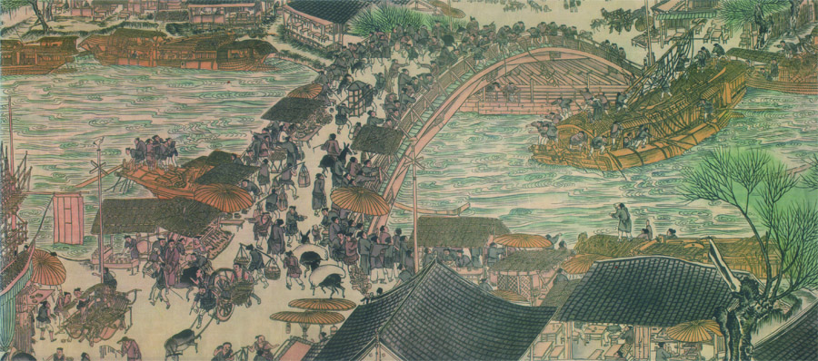A012505-中式风韵-长卷字画 清明上河图