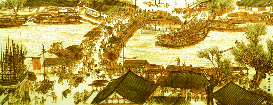 A012506-中式风韵-长卷字画