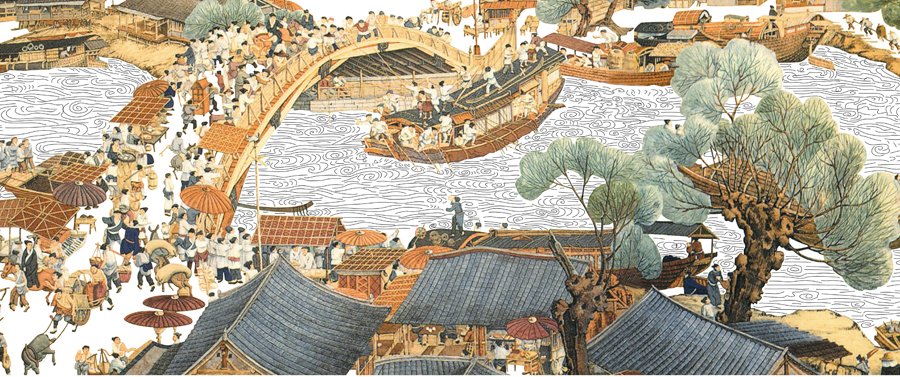 B2784中式-清明上河图