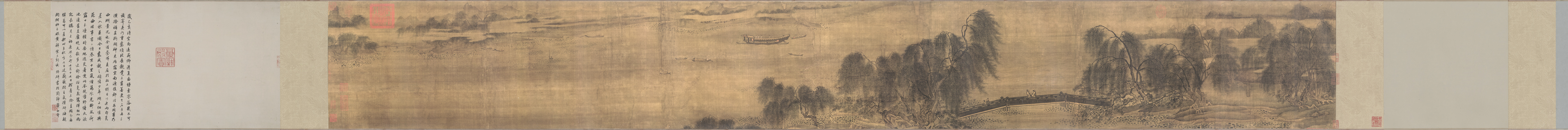 A001503中式风韵-长卷字画-辽-荷香清夏