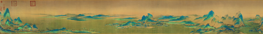 A012535-中式风韵-国画 千里江山