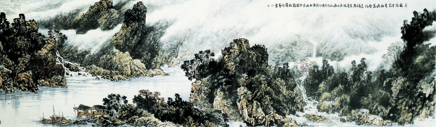 B380中式-国画山水