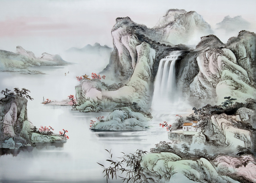 B661中式-国画-山水