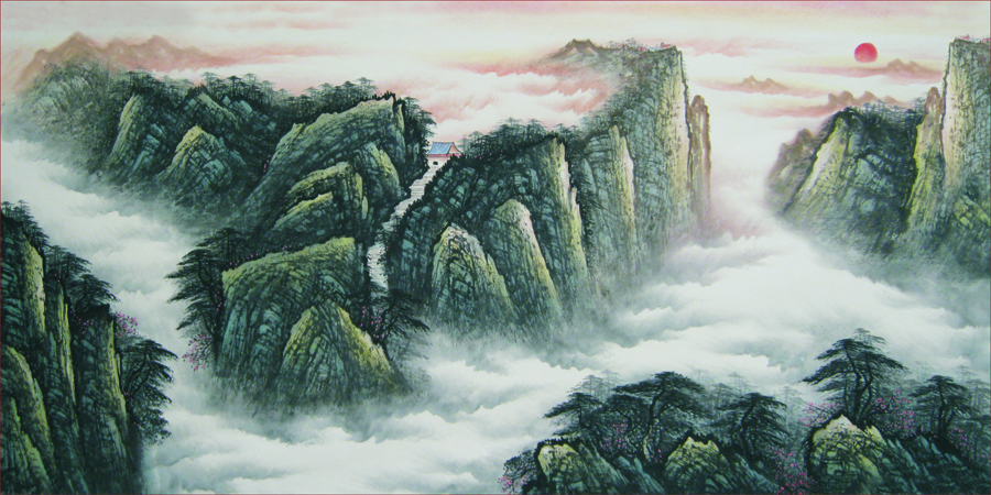 B2781中式-山脉