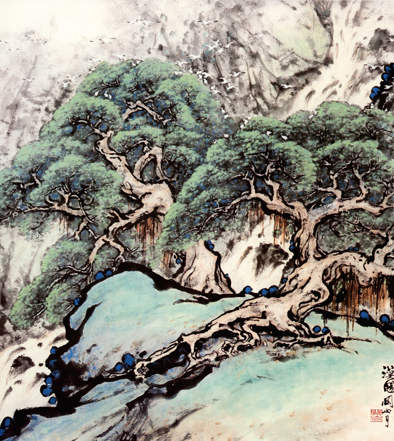 B2782中式-山脉