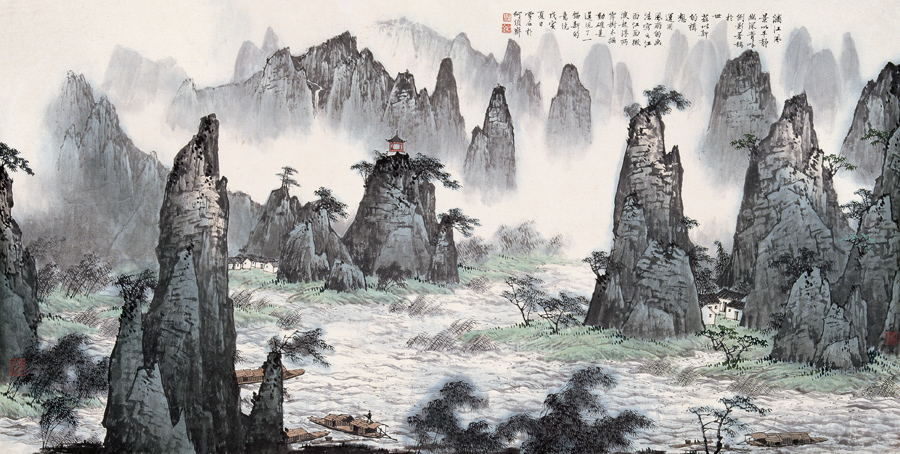 B4705-中式风韵-山水
