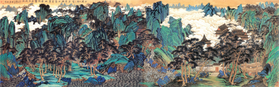 B4706中式-国画山水