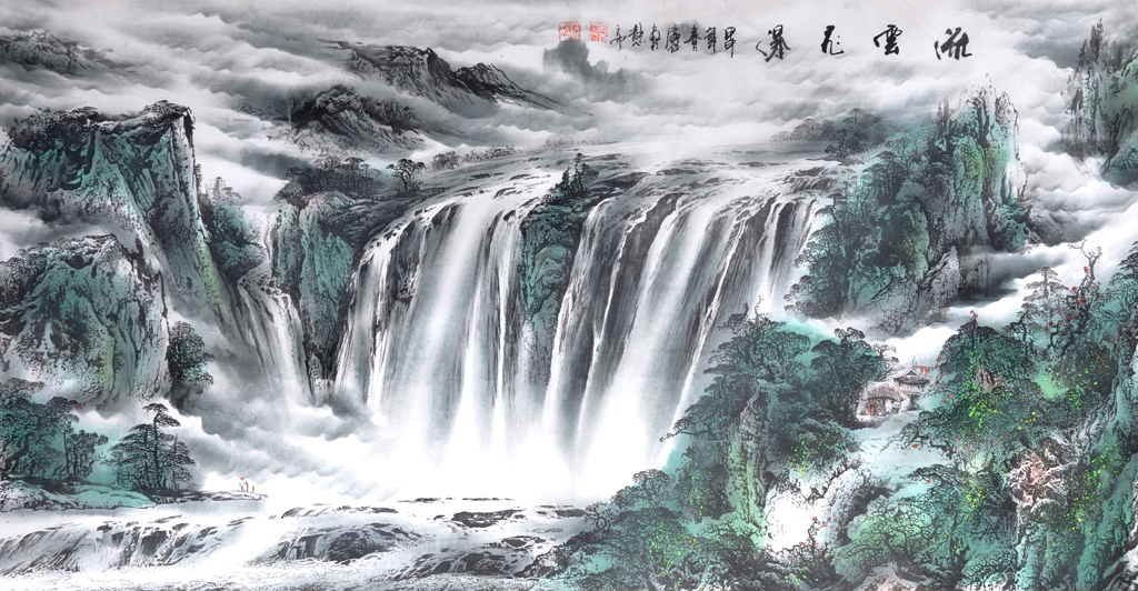 F5519中式-国画山水