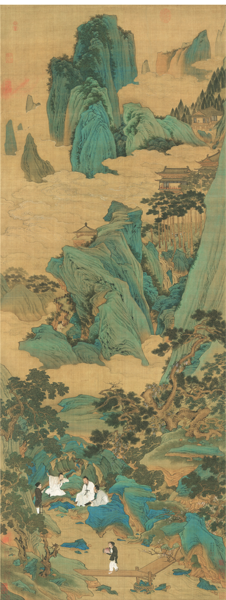 G7123-中式 桃园仙境图