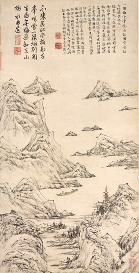 A000304中式风韵-山水风景-