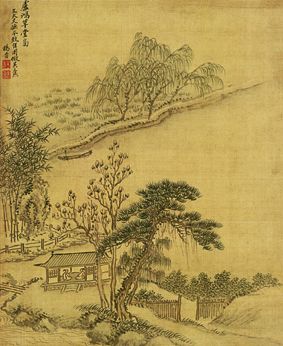 A000577中式风韵-山水风景-杨晋仿古山水