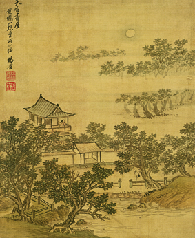 A000578中式风韵-山水风景-杨晋仿古山水