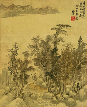 A000587中式风韵-山水风景-杨晋仿古山水
