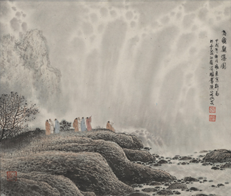 A000597中式风韵-山水风景--张良-山水图
