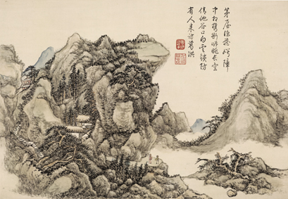 A000610中式风韵- 山水风景- 方综 山水