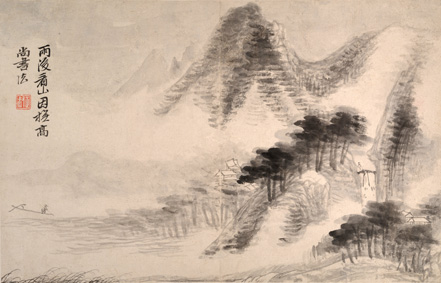 A000631中式风韵-山水风景- 恽寿平 山水