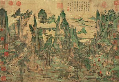 A000681中式风韵- 山水 唐人明皇幸蜀