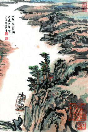 A000848中式风韵-山水风景--陆严少