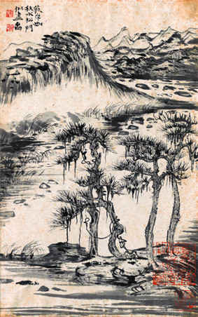 A000853中式风韵-山水风景-陆严少