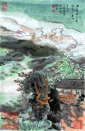 A000855中式风韵-山水风景--陆严少