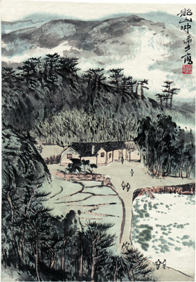 A000921中式风韵-山水风景-陆严少 韶山冲