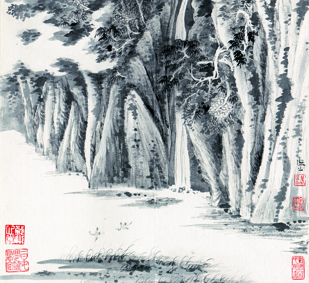 A000946中式风韵-山水风景-陆严少 无题