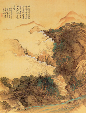 A000993中式风韵-山水风景-清 恽寿平