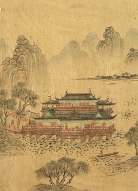 A001022中式风韵-山水风景-墨林二妙